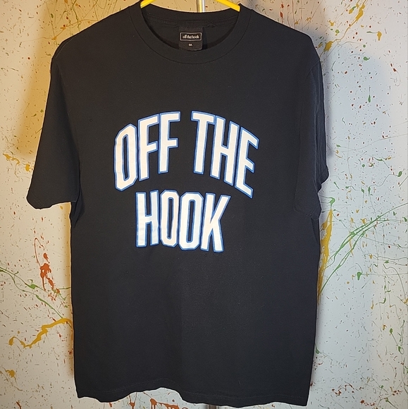 Off The Hook T-shirt Size L - Picture 1 of 3